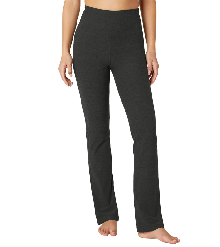 Beyond Yoga Spacedye Limitless High Waisted Straight Leg Pant Darkest Night / M
