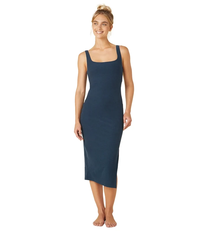 Beyond Yoga Spacedye Icon Maternity Dress Nocturnal Navy / M