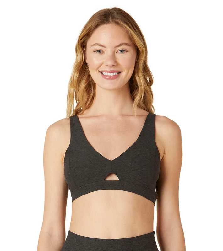Beyond Yoga Spacedye Cut To Bra Darkest Night / XL