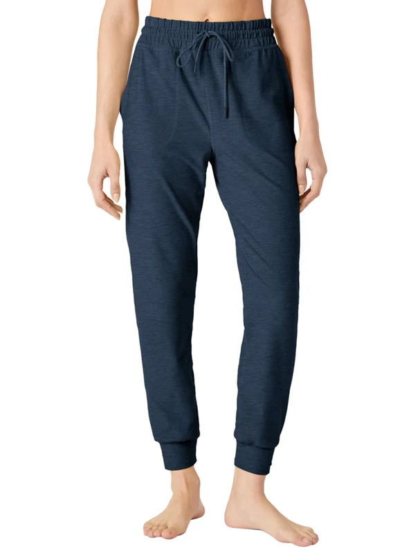 Beyond Yoga Spacedye Commuter Midi Joggers Nocturnal Navy / L
