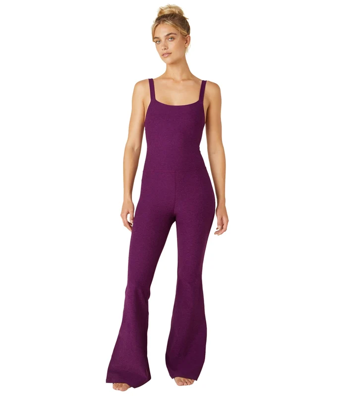 Beyond Yoga Spacedye Hit The Scene Jumpsuit Aubergine/Beet / XL