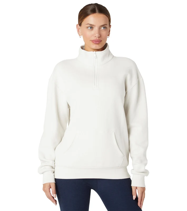 Beyond Yoga Recharge Pullover Vintage White / XL