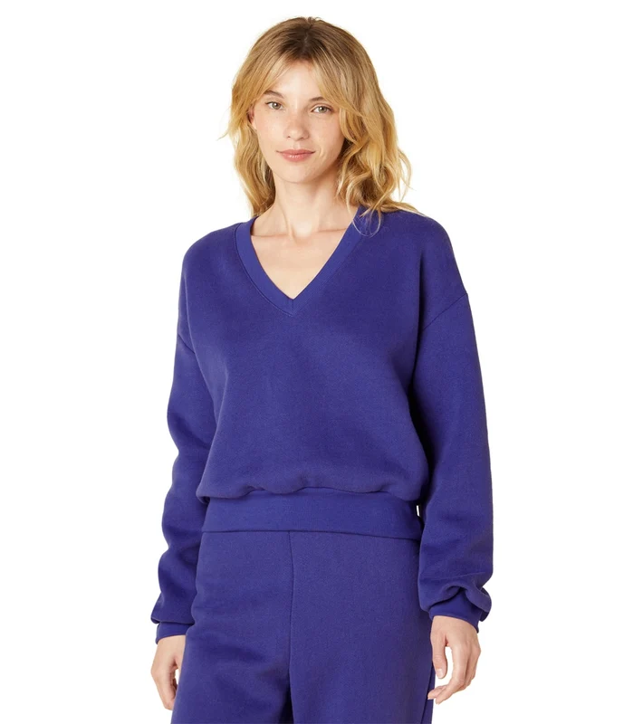 Beyond Yoga Put Together Pullover Sapphire Blue / S