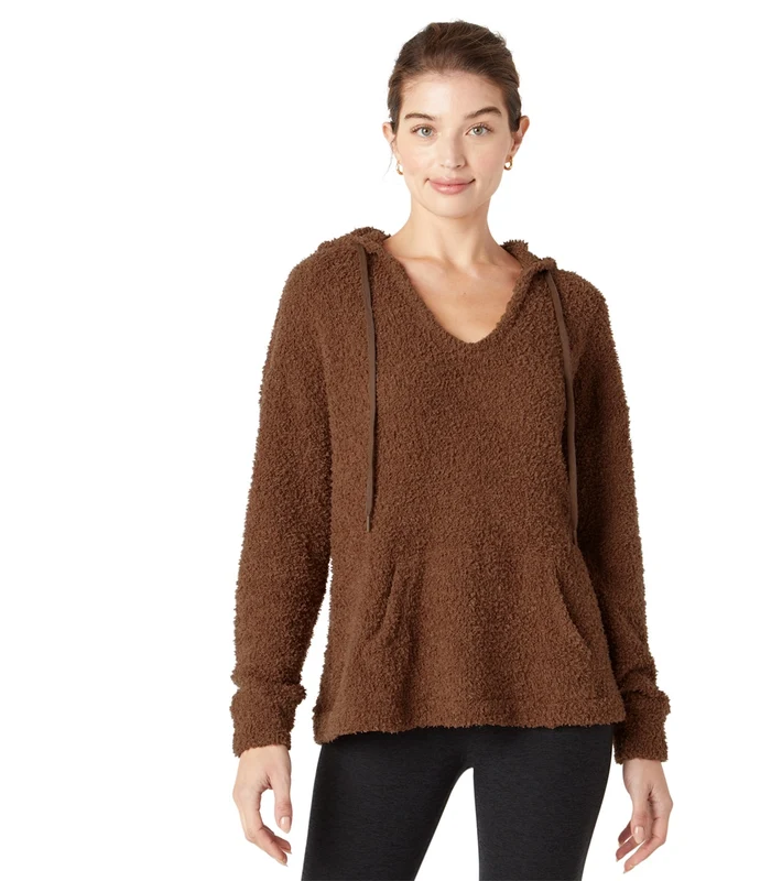Beyond Yoga Cloud Cover Hoodie Walnut / M