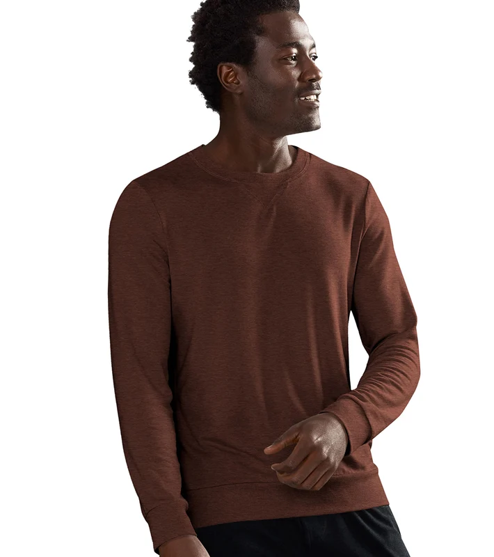 Beyond Yoga Always Beyond Pullover Crew Forest Green / XL