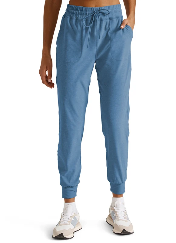 Beyond Yoga Spacedye Commuter Midi Joggers Woodland Heather / S
