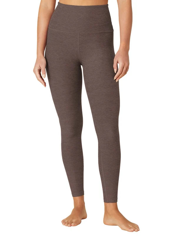 Beyond Yoga Spacedye High Waisted Caught In The Midi 7/8 Yoga Leggings Woodland Heather / L