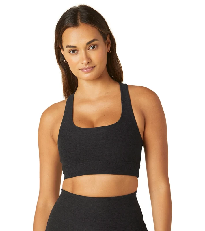 Beyond Yoga Spacedye in a Twist Bra Darkest Night / M