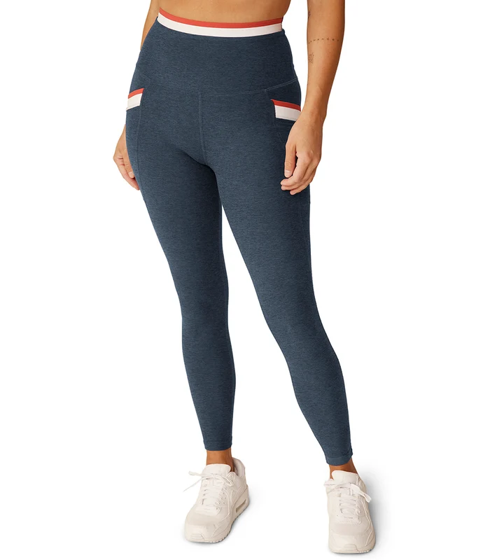 Beyond Yoga Spacedye Sea You There Midi Legging Nocturnal Navy / M