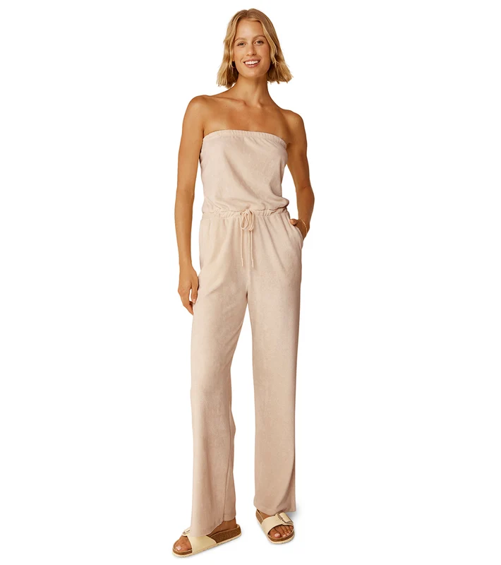Beyond Yoga Tropez Jumpsuit Pristine Cream / M