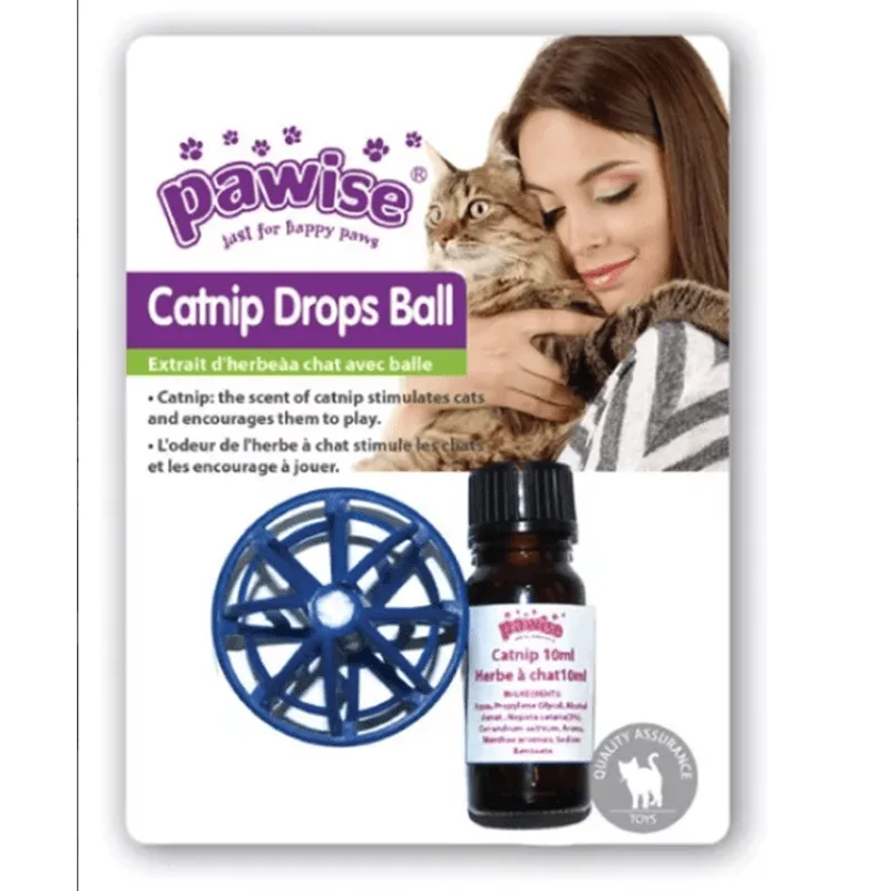 Brinquedo Catnip Drops Ball Gatos Pawise