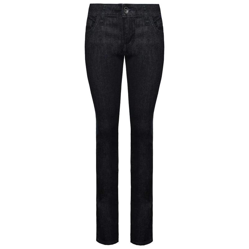 Vans Off The Wall Low Waist Womens Black Jeans 1