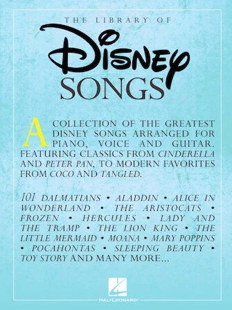 ディズニー・ソング・ライブラリー（PVG）／The Library of Disney Songs (PVG) 楽譜