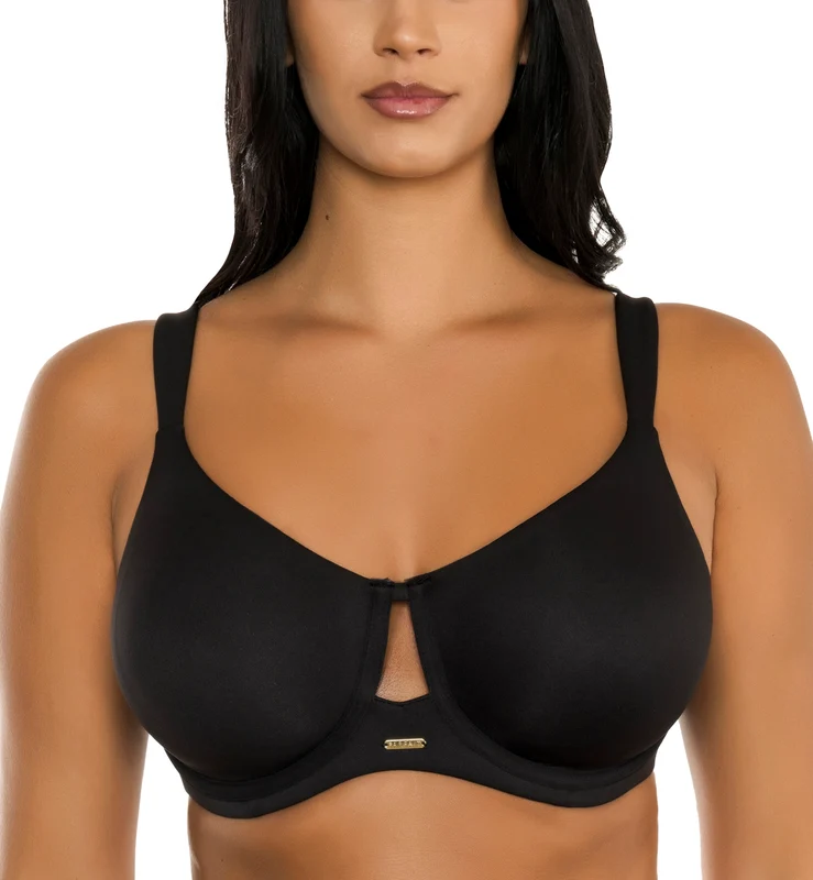 Parfait Emily Unlined Seamless Full Cup Underwire Bra (P7800) - Black 38E