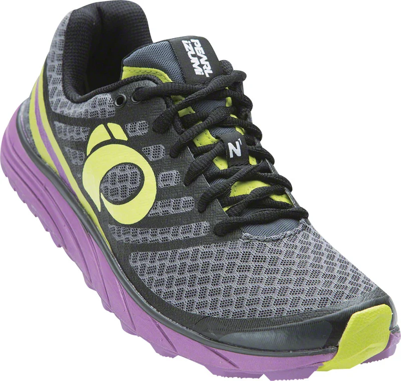 Pearl Izumi E:Motion Trail N 1 Women's EM N1 Run Shoe Shadow Gray/Purple 7.5