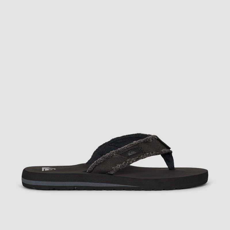 Quiksilver Monkey Abyss Sandals Black/Black/Brown - Kids 4uk / Black/Black/Brown