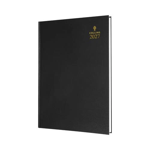 A5 Day To A Page - Black