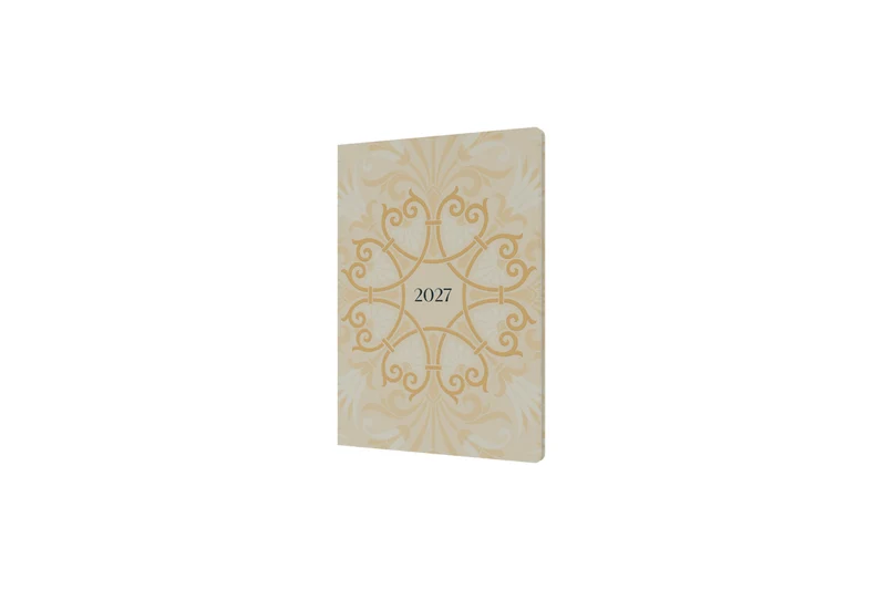 2027 Lavish Lux Diary - White
