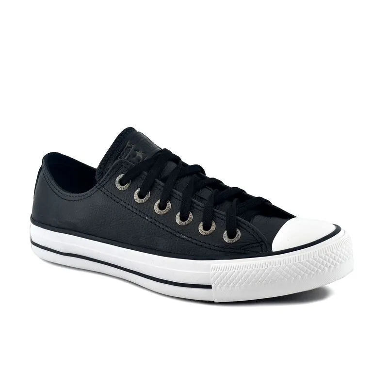 Zapatilla Converse Unisex All Star Ct Leather Ox Negro TALLE: 35 - COLOR: NEGRO