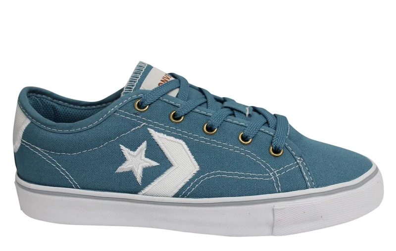 Converse Star Replay OX Womens Teal Plimsolls 6