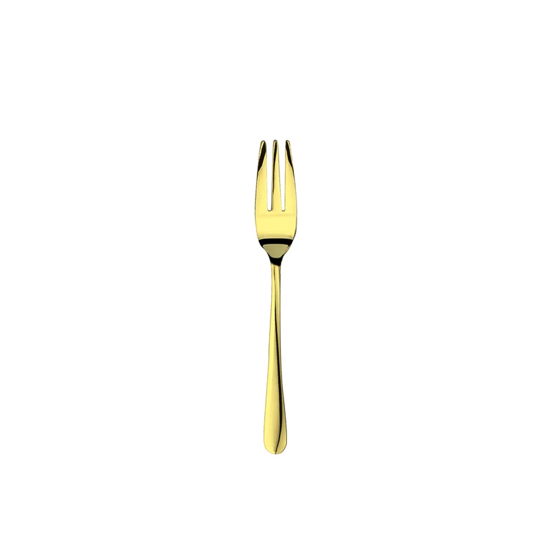 Charles Millen Signature Collection Helena Gold Finish Cutlery KMA-005 Cake Fork