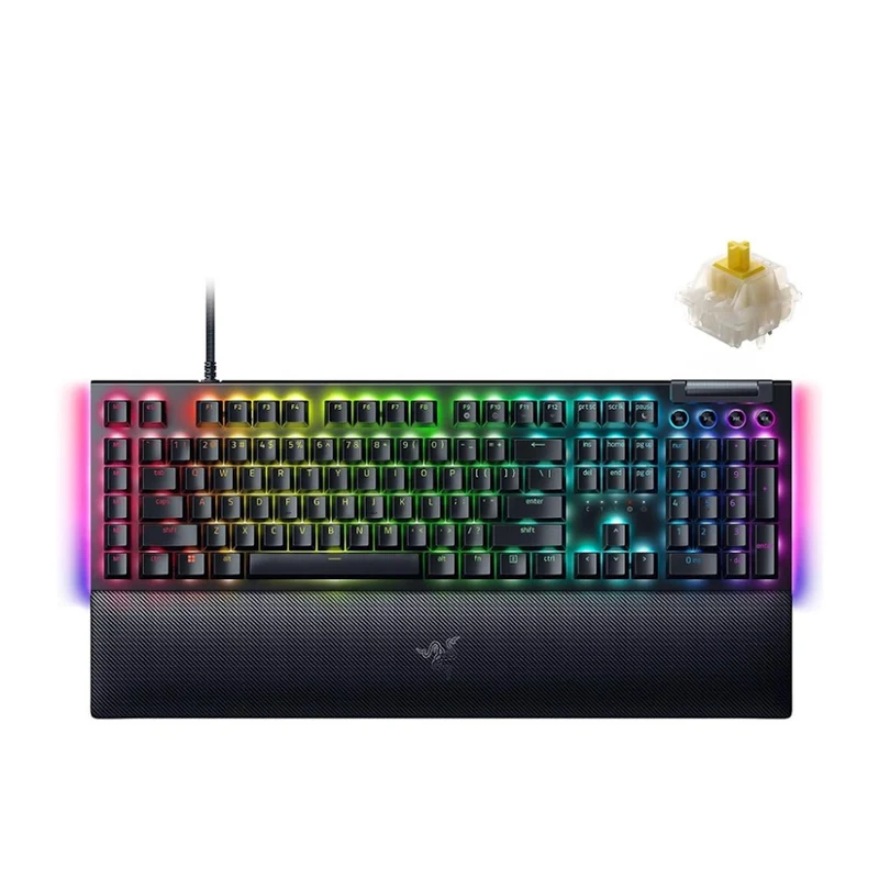 Razer Blackwidow V4 - Mechanical Gaming Keyboard (Yellow Switch) - Us Layout - Frml