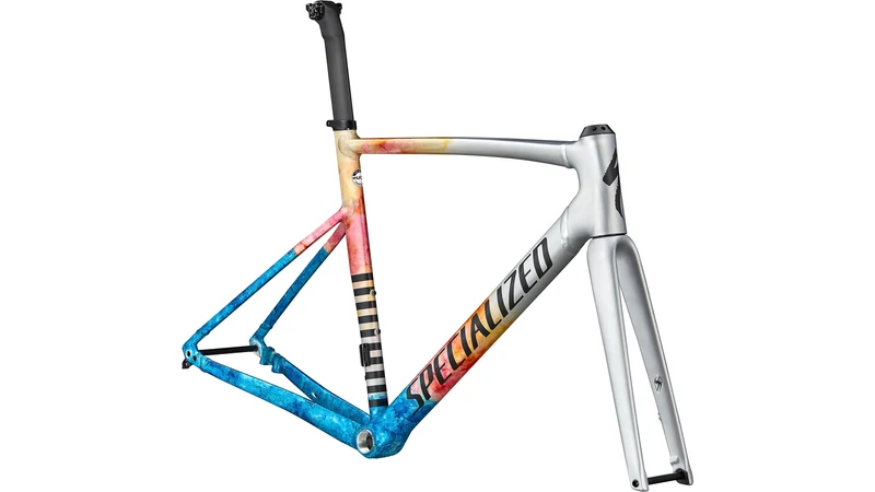 2022 Specialized Allez Sprint Frameset Water Effect / Black / 58