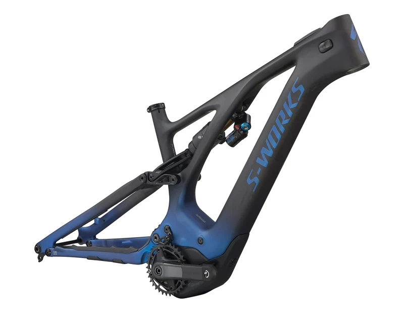 Specialized S-Works Turbo Levo Frameset (Battery Not Included) Blue Ghost Gravity Fade / Black / Light Silver / S6