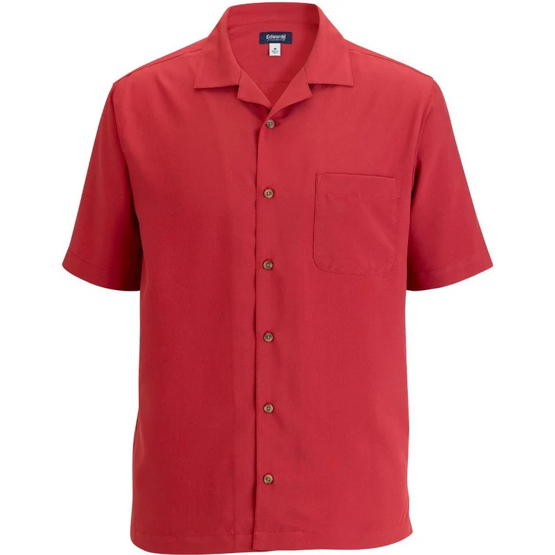 Edwards Camp Collar Unisex Shirt Paprika / 3XL