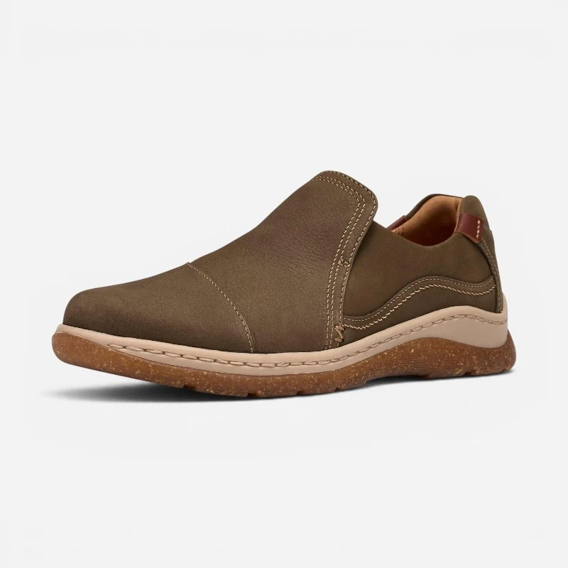 Orlene Slip Dark Olive Wide / 10.5