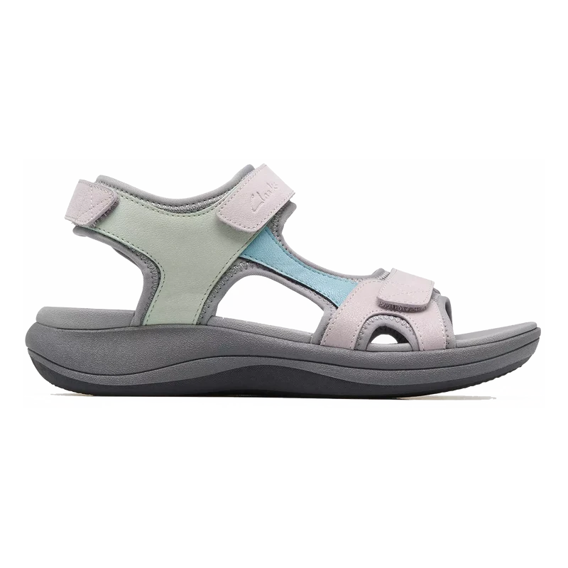 Clarks Mira Bay Grey - Green / W / 7.5