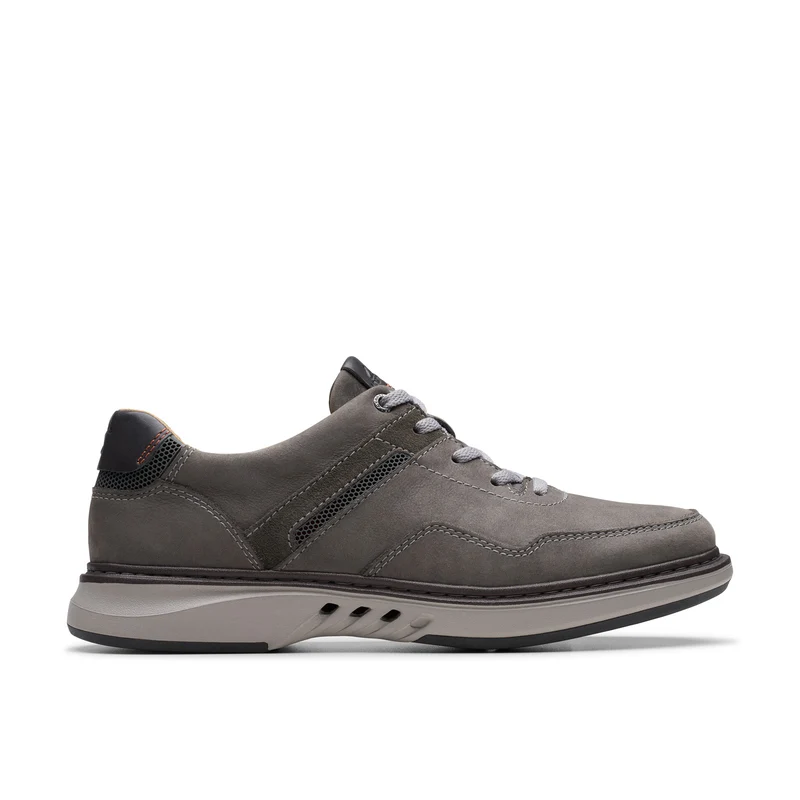 Clarks Un Briley Vibe Mens Gray Oxfords & Lace Ups Casual Shoes 10.5