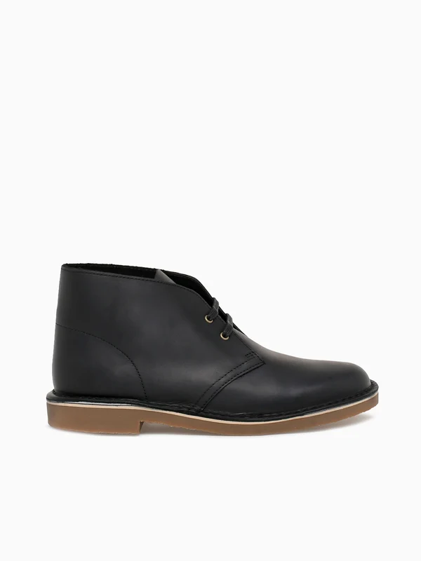 Shepton Black Leather Black / 12 / M