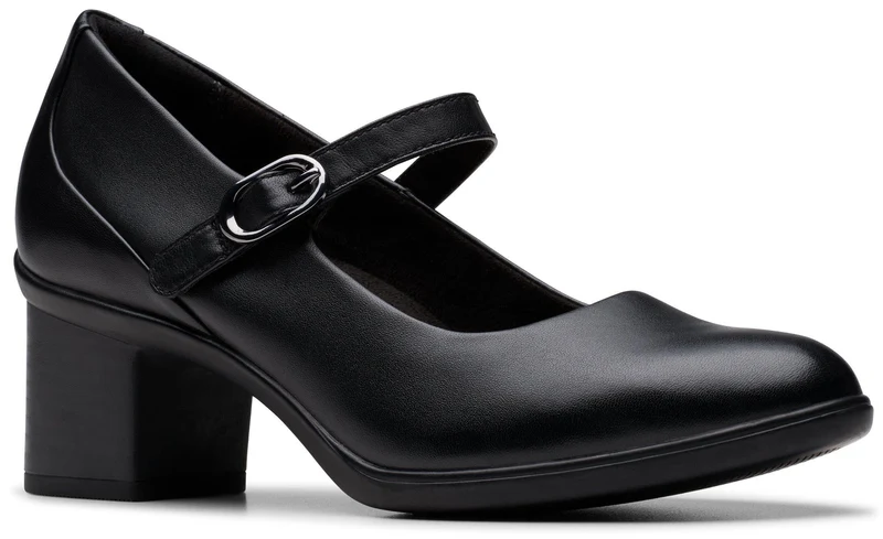 Shaya Jane Leather Black 8.5 M