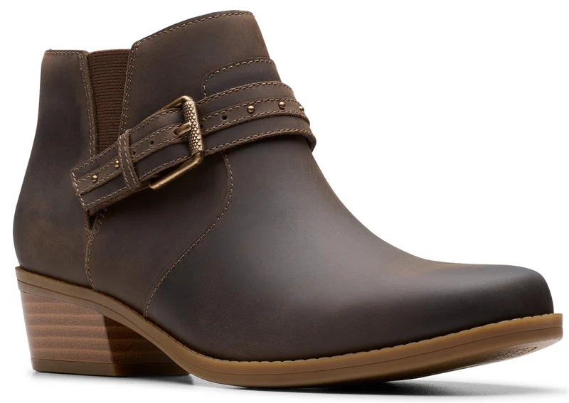Danyelle Wish Leather Taupe Oily 8 W