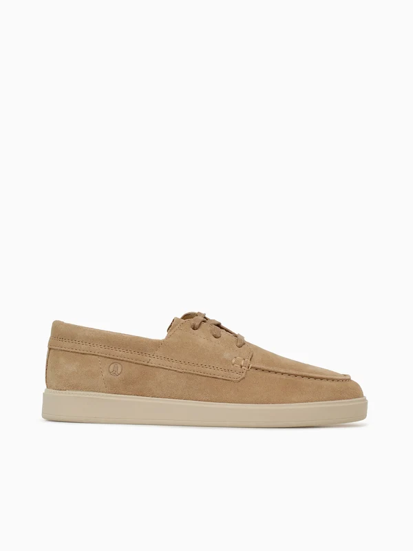 Lockford Boat Dk Sand Suede Natural / 11.5 / M