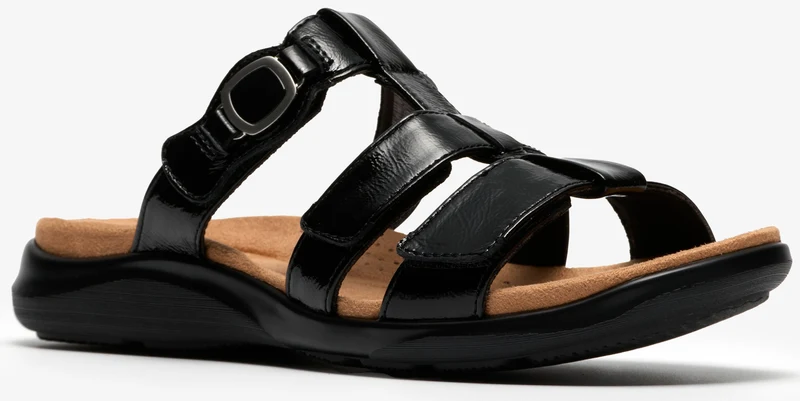Kitly Slide Black Pat 6 M