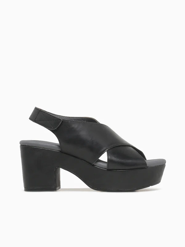Glendera Black Leather Black / 9.5 / M