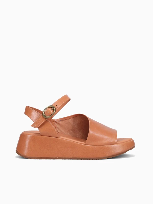Etta Camel Leather Tan / 10 / M