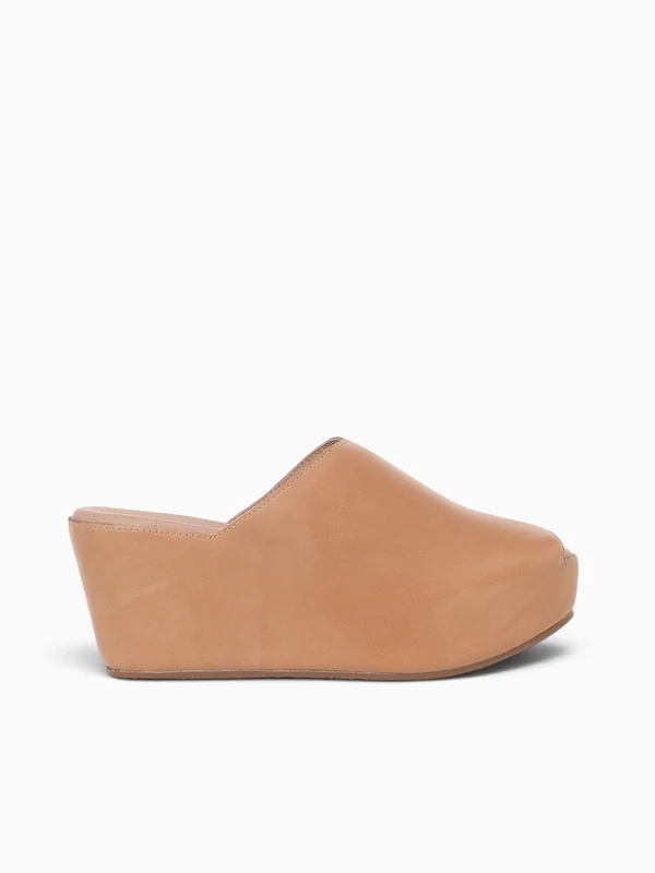 Waan Taupe Leather Taupe / 6.5 / M
