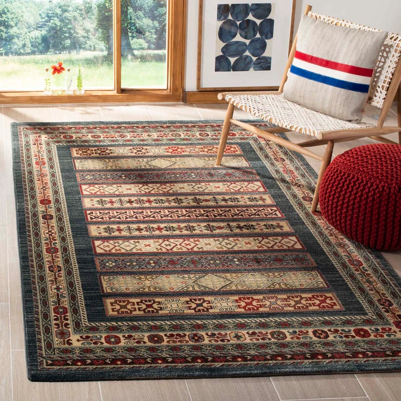 Safavieh Mahal 636 Rug, MAH636 Navy / Creme / 8' X 11'
