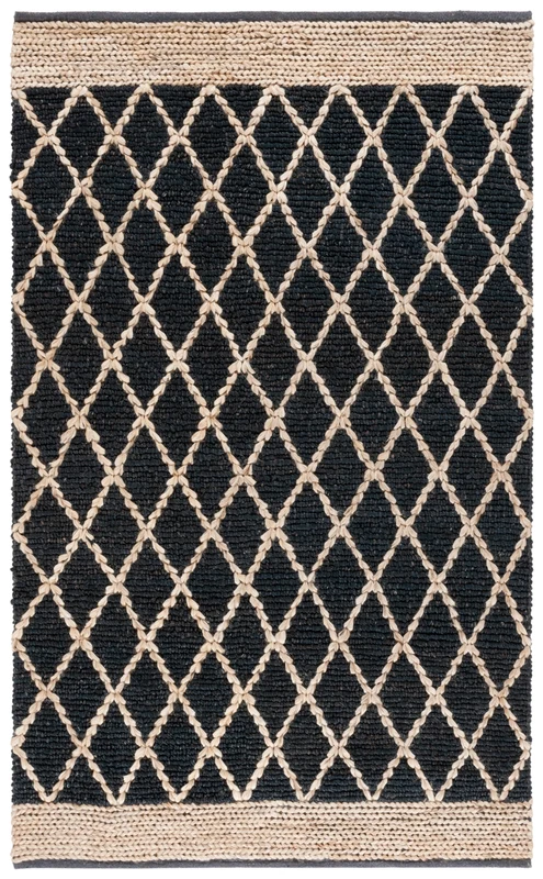 Natural Fiber 951 Rug | Safavieh - NF951 CHARCOAL / 5'-0" x 8'-0"
