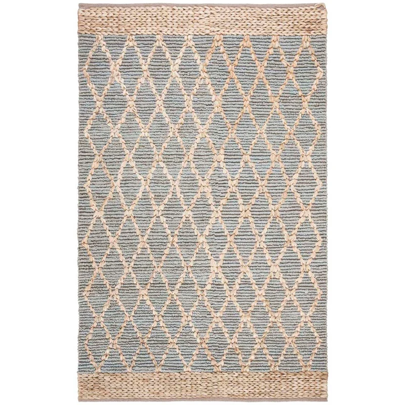 Natural Fiber 951 Rug | Safavieh - NF951 LIGHT BLUE / 3'-0" x 5'-0"