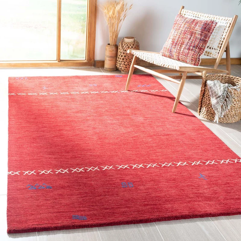 Safavieh Himalaya 596 Rug, HIM596 Red / 8' X 10'