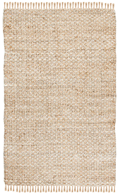 Natural Fiber 868 Rug | Safavieh - NF868 NATURAL / GREY / 6'-0" x 9'-0"