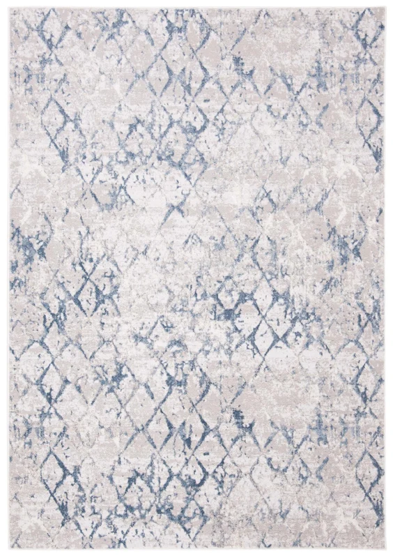 Safavieh Amelia 783 Rug, ALA783 LIGHT GREY / BLUE / 3' x 5'