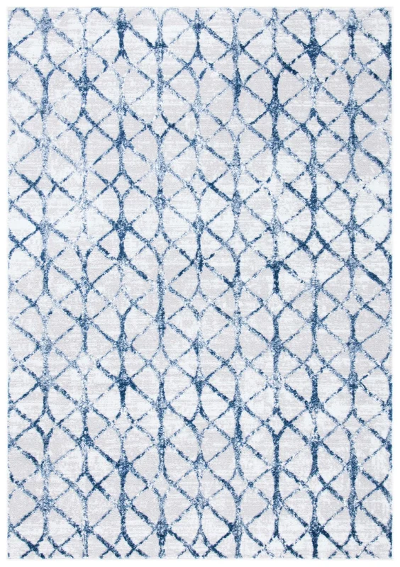 Safavieh Amelia 792 Rug, ALA792 GREY / NAVY / 6' x 9'