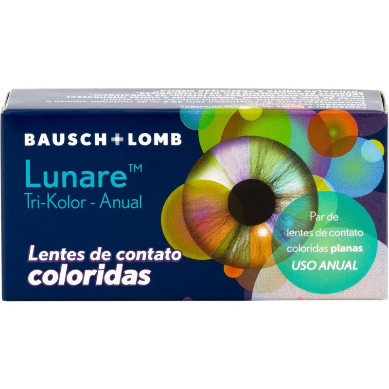 Lentes De Contato Colorida Lunare Anual