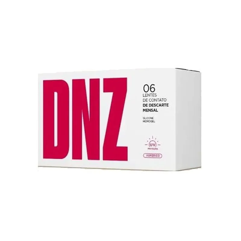 1. Lentes de Contato DNZ Mensal 6 Unidades – by CooperVision +6,50