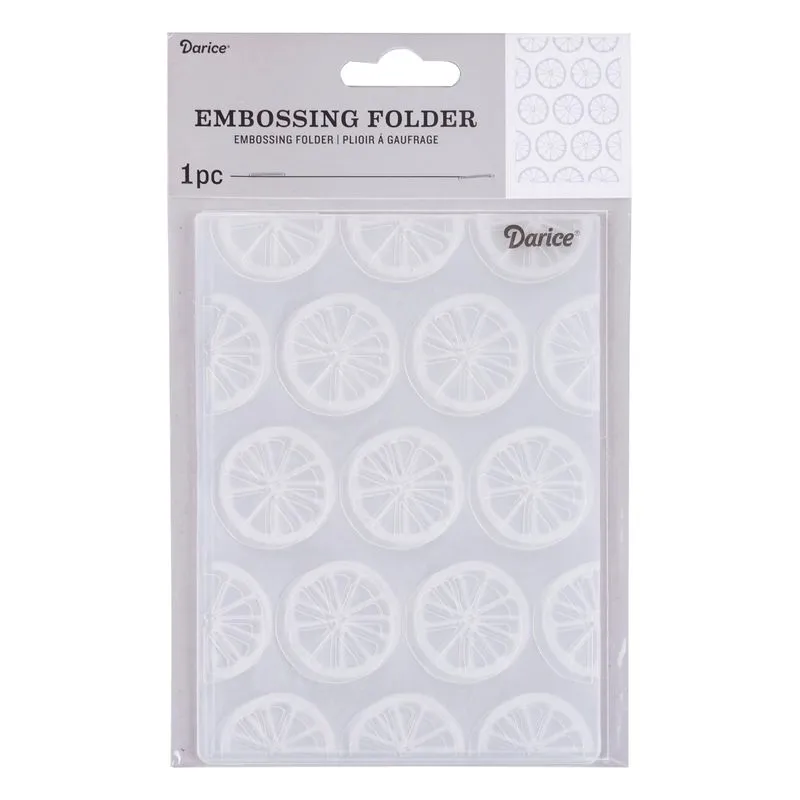 Plantilla de repujado Darice - limones
